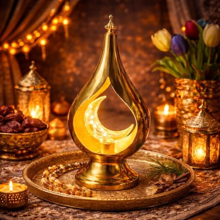 شمعدان هلال رمضان